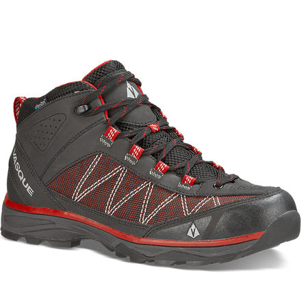 Vasque Monolith Hiking Boots Mens, Black/Chili Pepper, 11 US 07346M 110