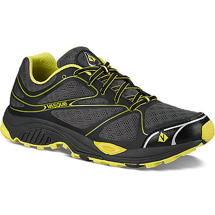 Vasque Pendulum II Trail Running Shoe - Mens-Black/Yellow-Medium-10.5 US
