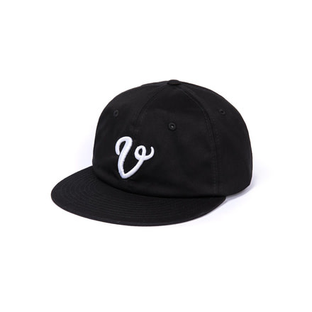 Vast Big V Snapback Hat, One Size B3279-Black