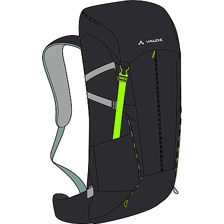 Vaude Citus 24 L Backpack-Black-One Size