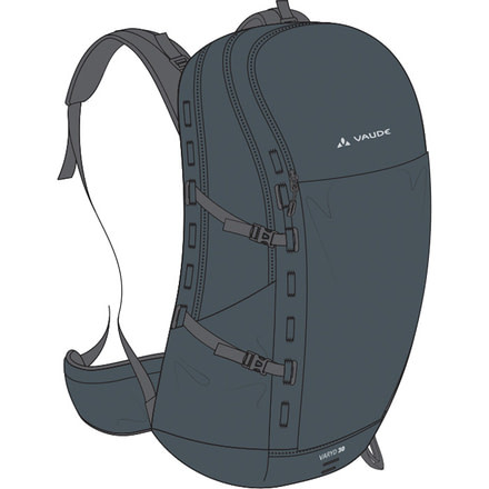 Vaude Varyd 30 Backpack, Black 1209,4-010