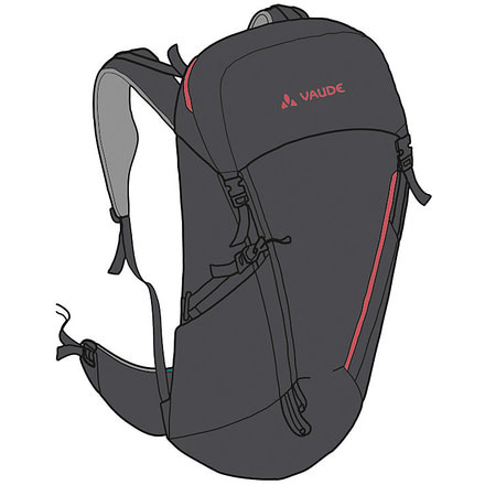 Vaude Womens Prokyon 28 Iron 12745-844