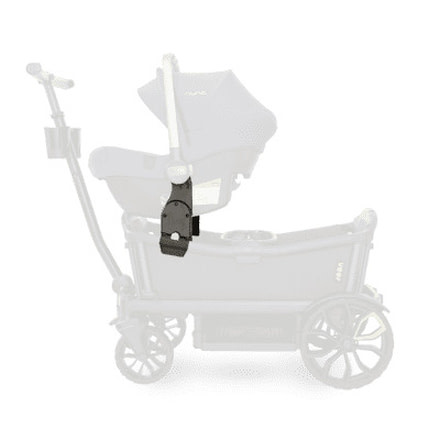Veer Infant Car Seat Adapter for Peg Perego, Black, AICS006-BLK