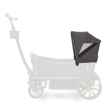 Veer Retractable Canopy, Heather Gray/Black ACAN001-BLK