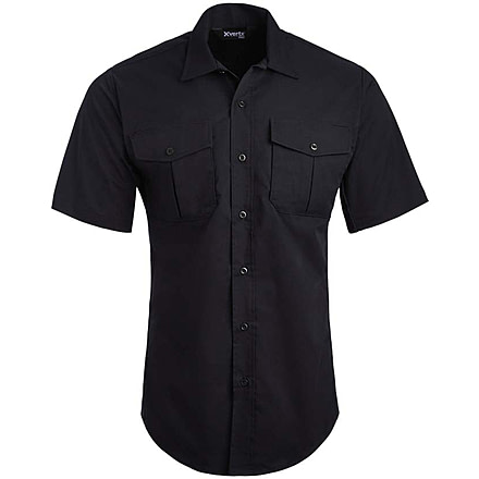 Vertx Fusion Flex Short Sleeve Shirt, Navy - VTX8230NV2XLNA