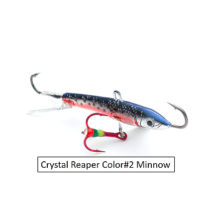 Vexan Crystal Reaper Jigs, Minnow, 1/2 oz, CR7-2