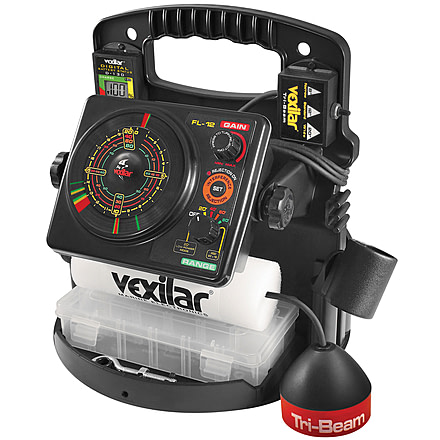 Vexilar Fl 12 Pro Pack II With Tri Beam Ice-Ducer, PP12TRI