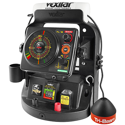 Vexilar Fl 12 Ultra Pack With Tri Beam Ice-Ducer, UP12TRI