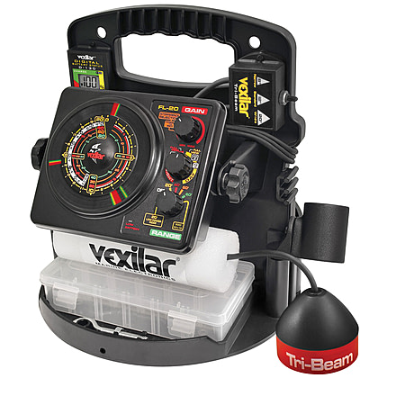 Vexilar Fl 20 Pro Pack II With Tri Beam Ice-Ducer, PP20TRI