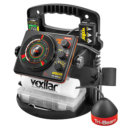 Vexilar Fl 22 HD Pro Pack II With Tri Beam Ice-Ducer, PP22TRI