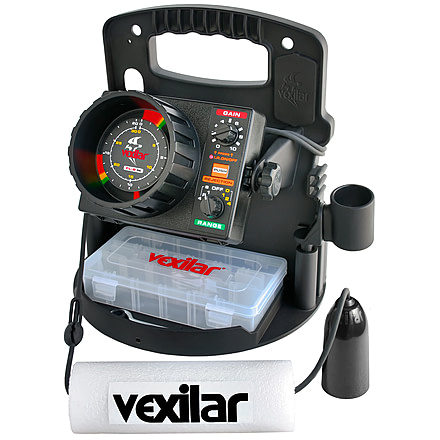 Vexilar FL-8SE Ice Pro Fish Finder, 19-degree Ice-Ducer 183659