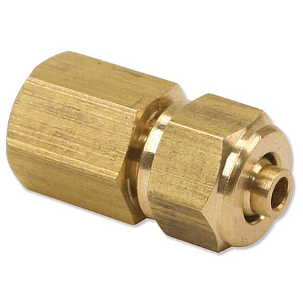 VIAIR 1/2in Male NPT to 3/8in Compression Fitting, for 1/2in Air Line, 92836