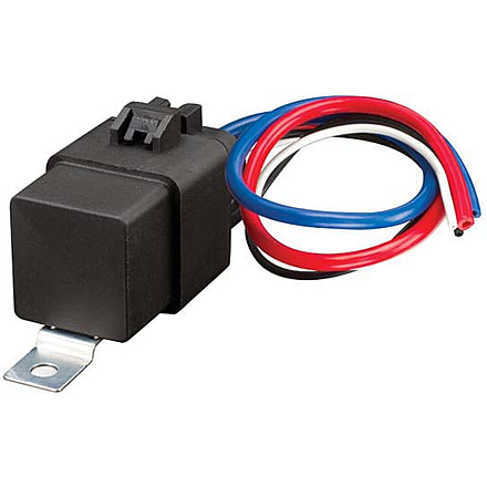 VIAIR 40 Amp Sealed 4-prong relay with pre-wired female socket, 12v, IP66, 93944