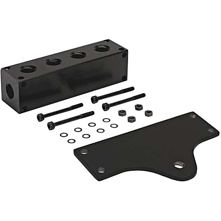 VIAIR 6 Port Billet Manifold with Mounting Bracket, 1/4in NPT, 92820