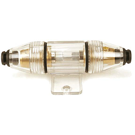 VIAIR Fuse Holder w/Mounting Tabs, For 20-to 60-Amp Glass Tube Fuse, 8 Gauge Wire, 92952