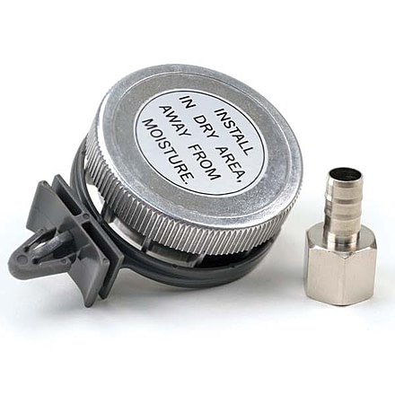 VIAIR Remote Inlet Air Filter Assembly, Metal Housing, 1/4in x 3/8in Tube Fitting, NPT, 92631