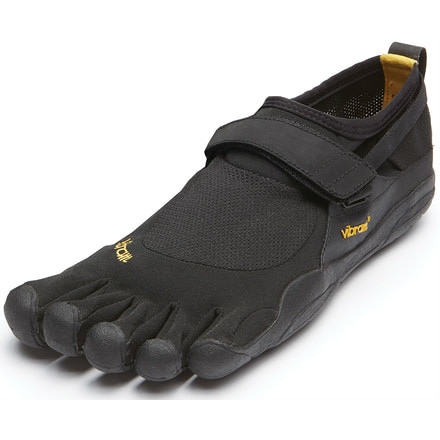 USED Vibram FiveFingers KSO Multisport Camp Shoe - Men's-Black-44, EDEMO1