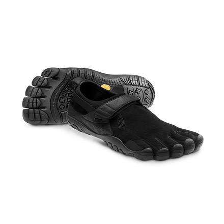 Vibram FiveFingers KSO Trek Camp Shoe, Five Fingers - Mens, Black/Black, 46, M24846