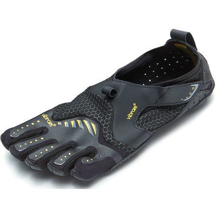 Vibram FiveFingers Signa Watersport Shoe - Men's-Black/Yellow-Medium-42