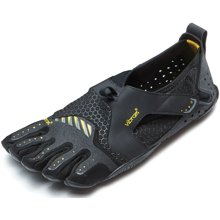 Vibram FiveFingers Signa Watersport Shoe - Women's-Black/Yellow-Medium-39