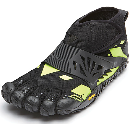 Vibram FiveFingers Spyridon MR Elite Trail Running Shoe - Men's-Black/Yellow-Medium-43