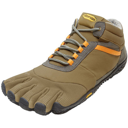 Vibram FiveFingers Trek Ascent Insulated Hiking Shoe - Men's -Tan/Grey/Black-Medium-41