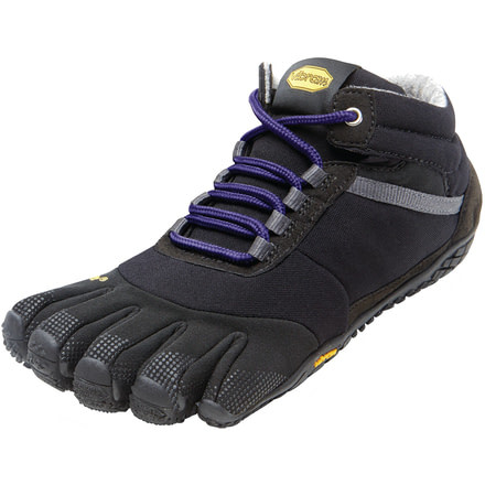 Vibram FiveFingers Trek Ascent Insulated Hiking Shoe - Women's -Black/Purple-Medium-39