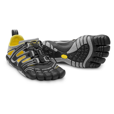 Vibram FiveFingers TrekSport Sandal - Men's-Grey/Orange-45