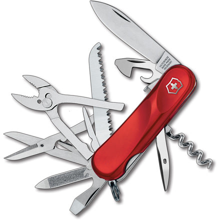 Victorinox Evolution S52 Swiss Army knife, Red, 2.5in. 2.3953.SEUS2