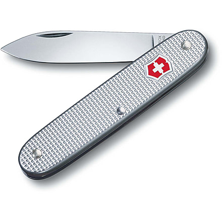 Victorinox Swiss Army 1 Folding Knife, Silver/Ribbed, 0.8000.26