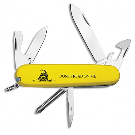 Victorinox Tinker, Dont Tread on Me, Yellow 58304