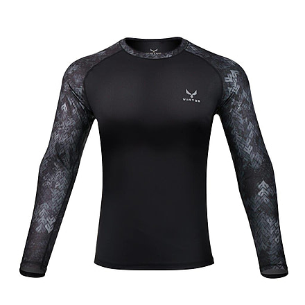 Virtus Tyton Long Sleeve Camo - Mens, Black, Medium, NSN Not applicable VR.10517102.01BKNY00.M