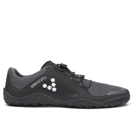 Vivobarefoot Primus FG Trail Running Shoes - Mens, Black/Charcoal, 43, 300059-04-43
