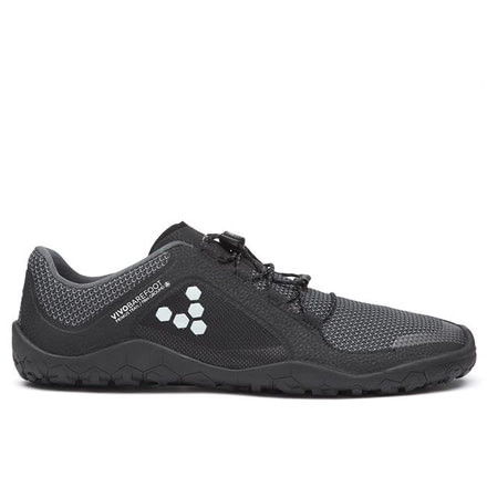 Vivobarefoot Primus FG Trail Running Shoes - Womens, Black/Charcoal, 39, 200072-05-39