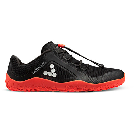 Vivobarefoot Primus Trail FG Trailrunning Shoes - Womens, Black Molten Lava, 40, 200174-0240