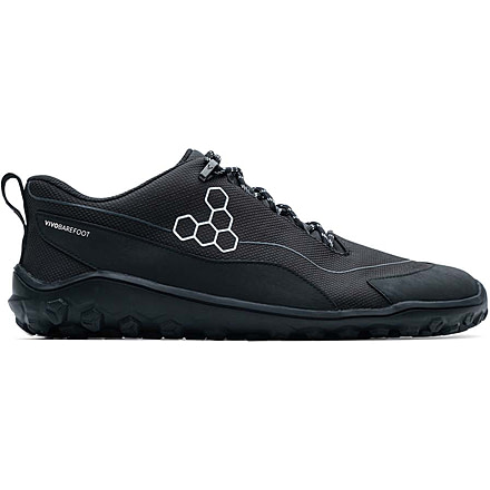 Vivobarefoot Tracker Textile Low Fg2 - Mens, Obsidian, 45 US, Black, 309532-0145