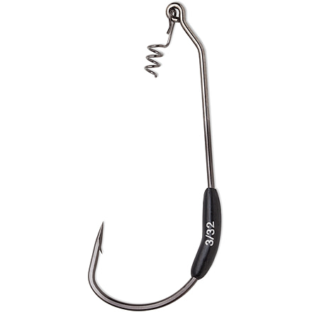 VMC Drop Dead Weighted Hook, 3/32oz, Black Nickel, Size 3/0, 4 Pack, DDW3/32#3/0BNPP