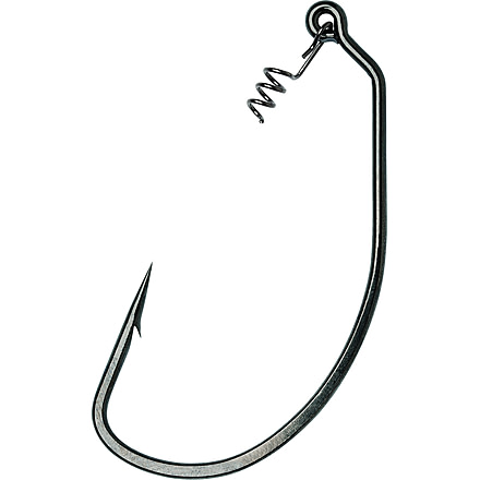 VMC Heavy Duty Swimbait Hook, Extra Wide Gap, Black Nickel, Size 4/0, 4 Per Pack, HDSB#4/0BNPP