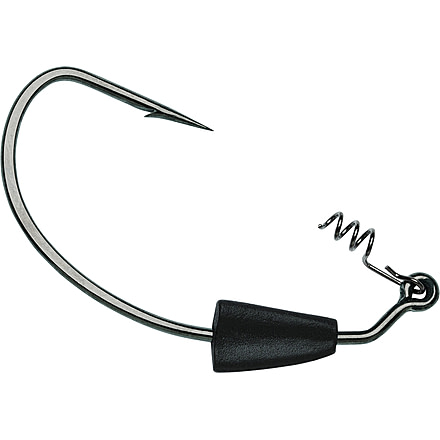 VMC Heavy Duty Weighted Swimbait Hook, 3/16oz, Extra Wide Gap, Black Nickel, Size 5/0, 4 Per Pack, HDWSB316#5/0BNPP