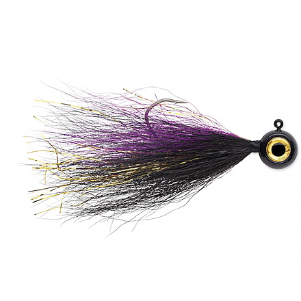 VMC Moontail Jig, 1/4 oz, Black Knight, MTJ14-BKNT