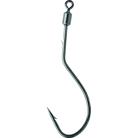 VMC Spindrift Hook, Black Nickel, Size 1, 6 Per Pack, SPD#1BNPP