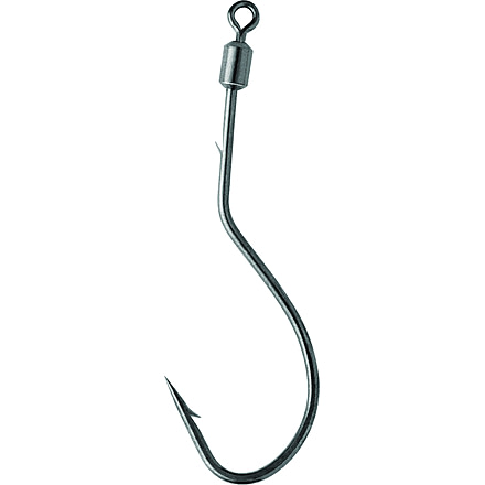 VMC Spindrift Hook, Black Nickel, Size 2, 6 Per Pack, SPD#2BNPP