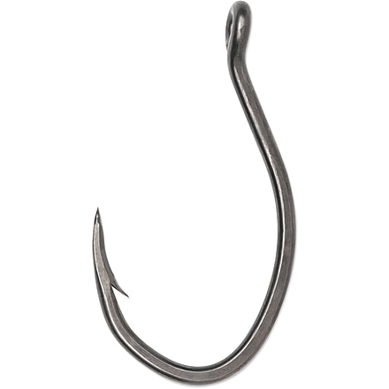VMC TechSet Bait Hooks Forged, Offset, Cone Cut, 6X, Black Nickel, #5/0, 6pk, 8357BN#5/0PP