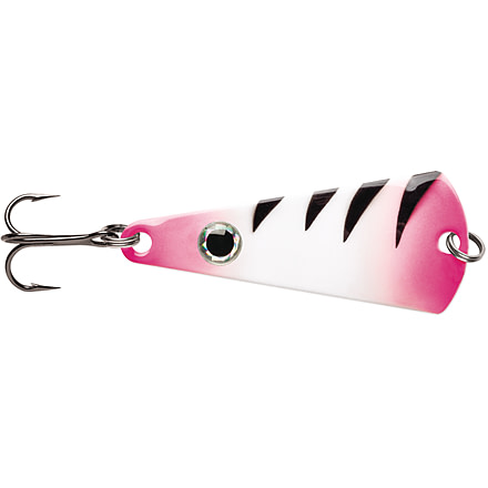 VMC Tingler Spoon 1/16 oz, Glow Pink Squirrel, TGS116GPS