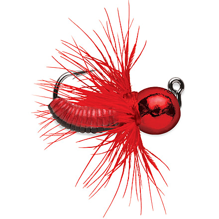 VMC Tungsten Fly Jig, 1/16 oz, Metallic Red, TFJ116MR