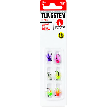 VMC Tungsten Fly Jig Kit, 1/16oz, TFJ116G6