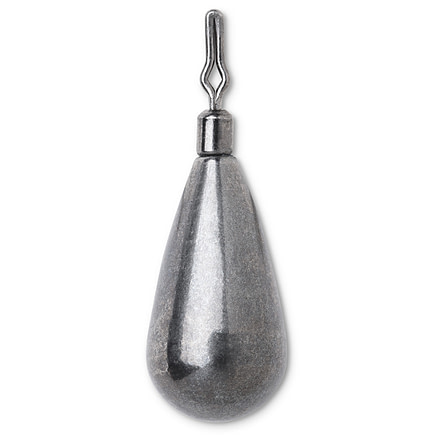VMC Tungsten Tear Drop Weight, 1/8oz, Lead Free, Natural 4/Pack, TTDW18NAT