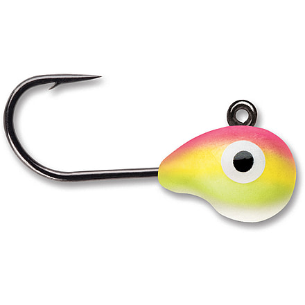 VMC Tungsten Tubby Jig 1/16 oz Pink Chartreuse Glow, TTJ116PCGL