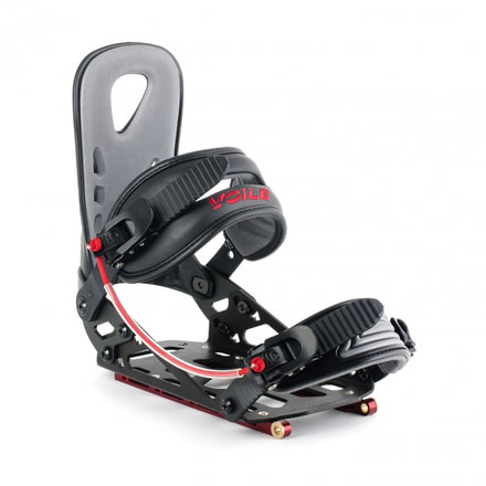 Voile Light Rail Splitboard Binding-Red-Small