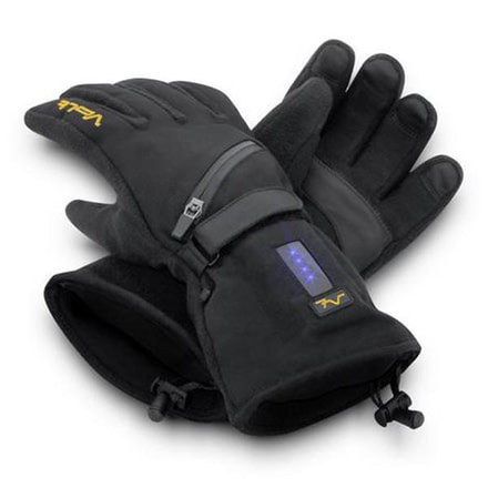 Volt Resistance Fleece 7V Heated Gloves, Black, Large, GL-7V-FG-L